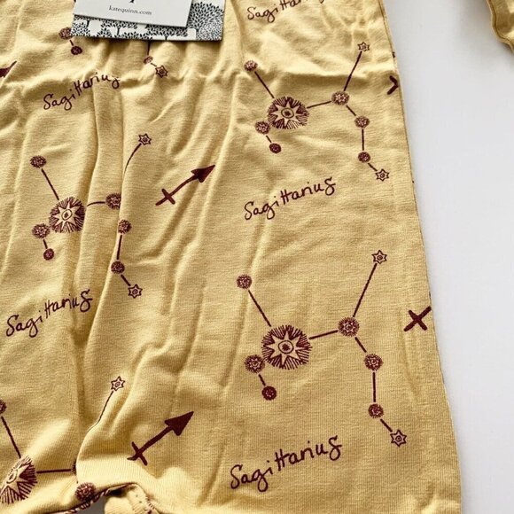 Kate Quinn Organics Bamboo Sagittarius Baby Footie 3-6 Months - Picture 3 of 5